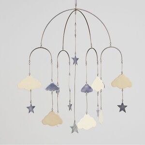 Pottery Barn Cloud and Star Mobile Decor